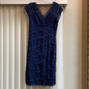 Navy blue dress